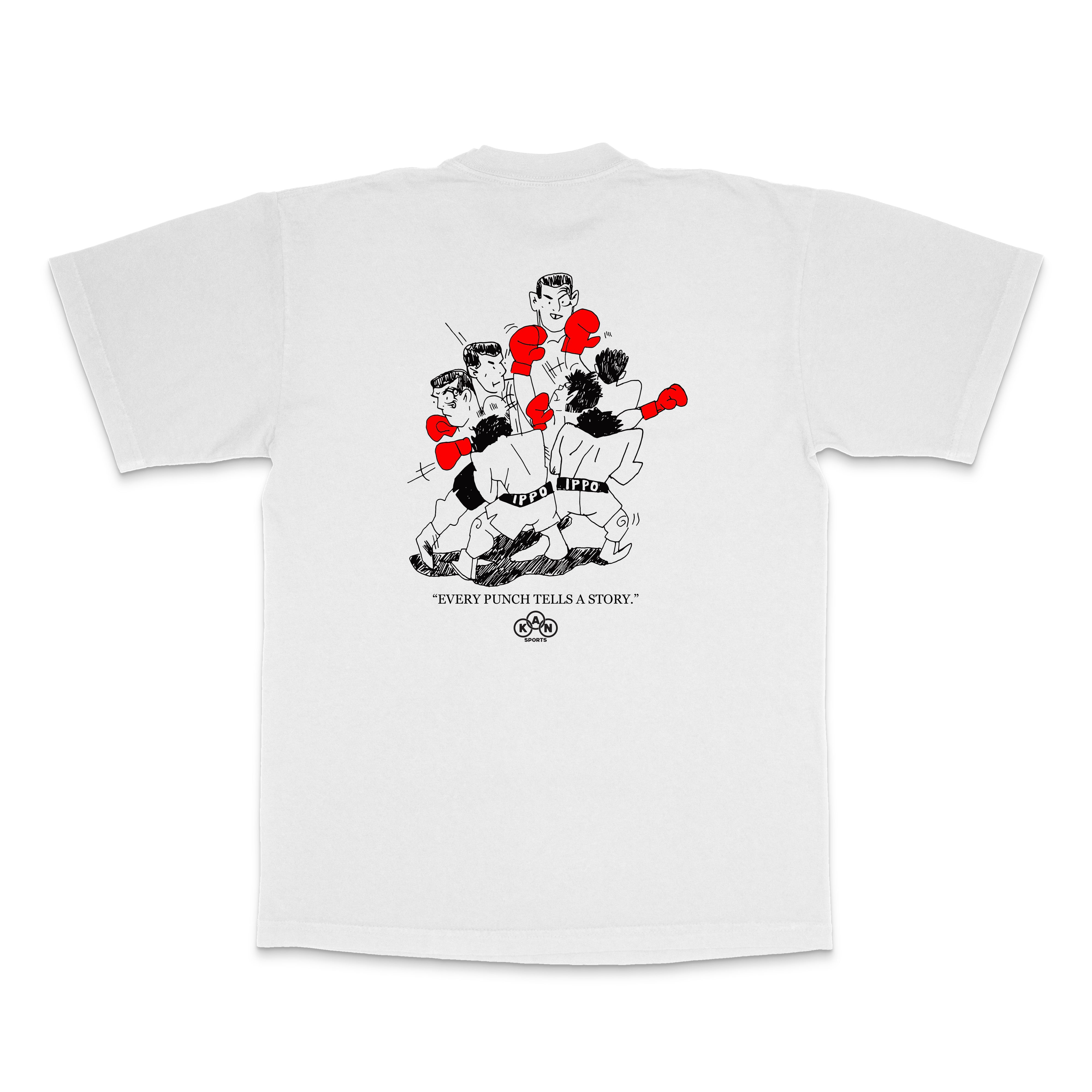 Ippo vs. Tyson Tee (Off White)