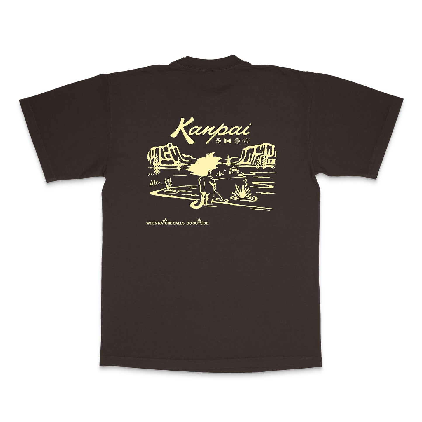 Nature Calls Tee (Chocolate)