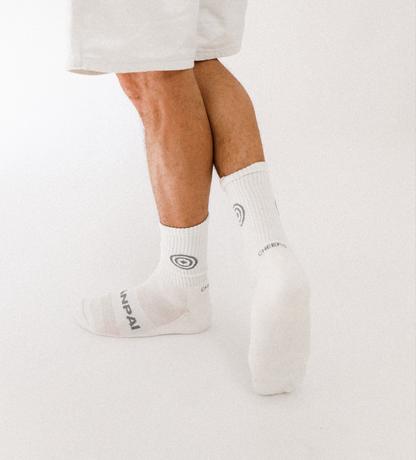 Kanpai Sock (White)