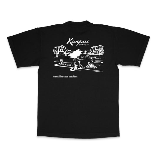 Nature Calls Tee (Black)